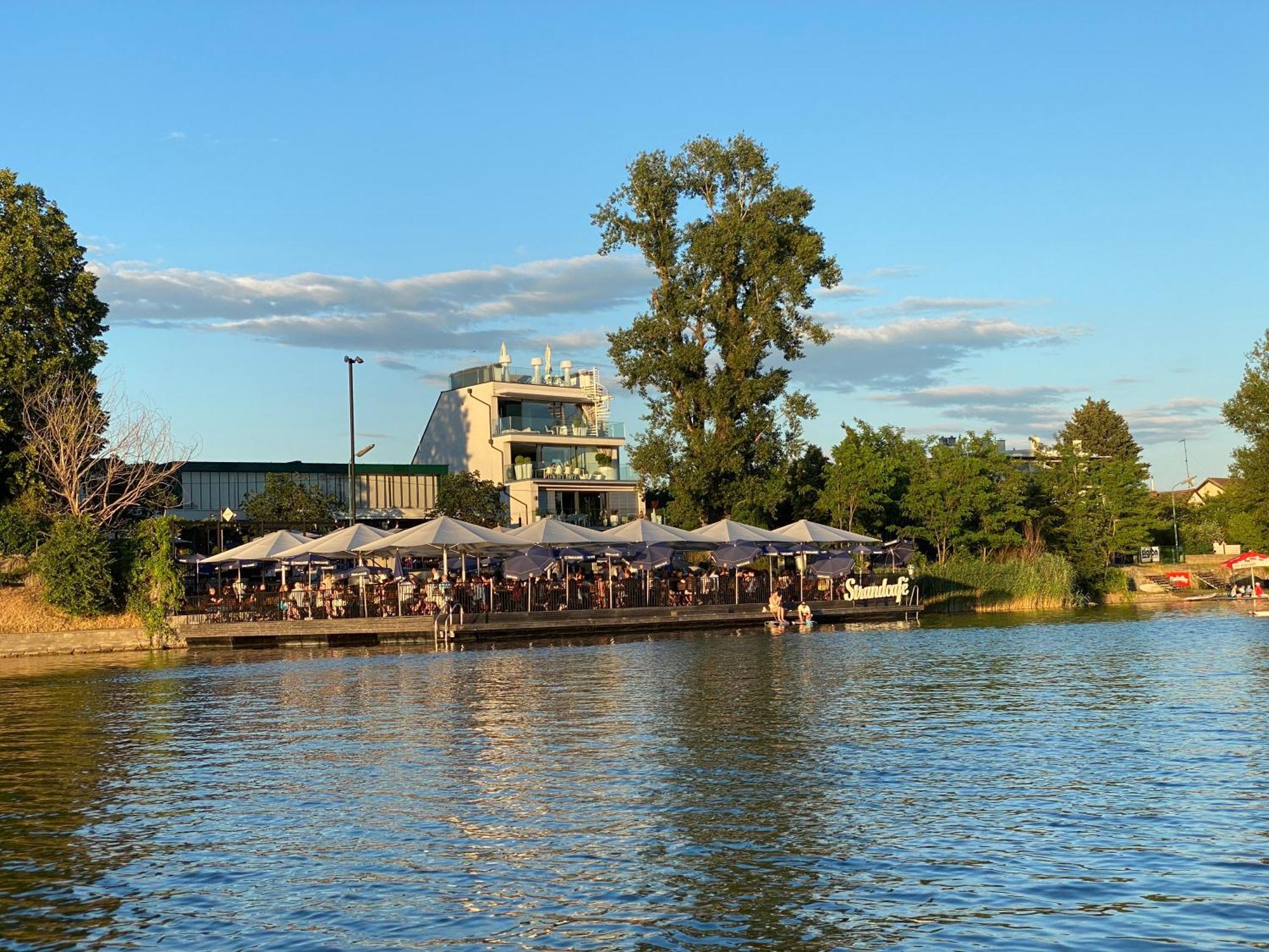 U1 Alte Donau Old Danube City Apartment 2 Wien Exterior foto
